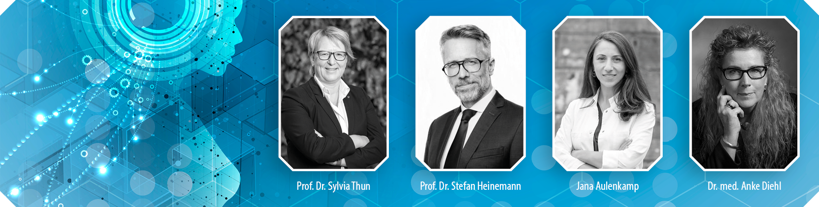 Mitwirkende: Prof. Dr. Sylvia Thun, Prof. Dr. Stefan Heinemann, Jana Aulenkamp & Dr. med. Anke Diehl